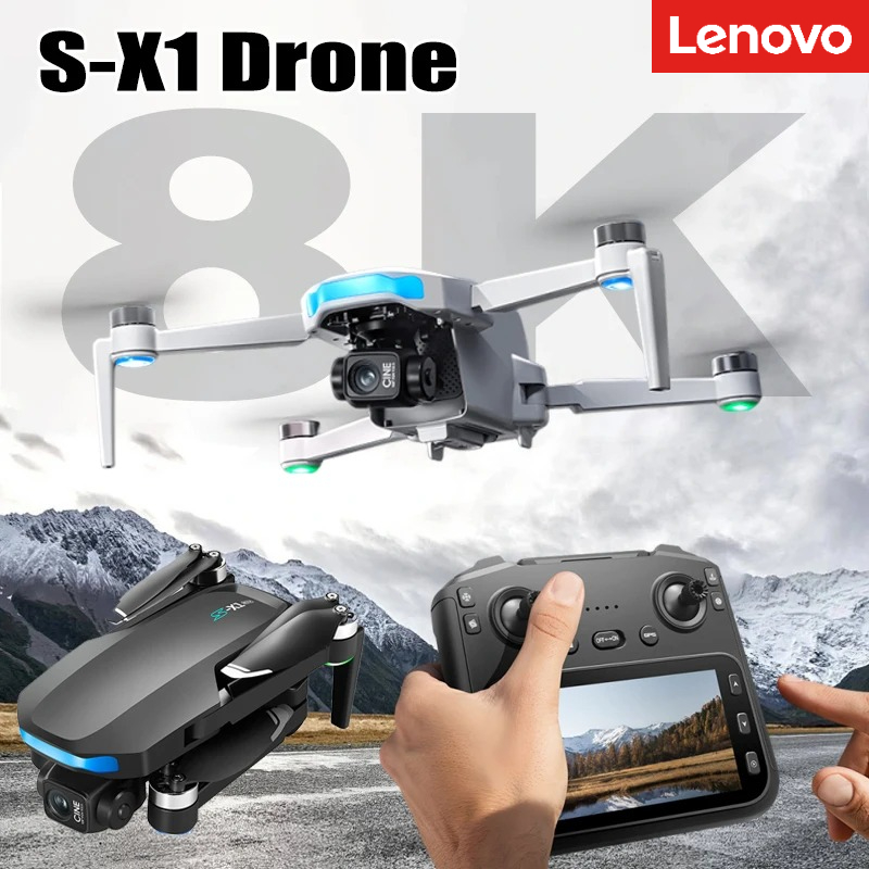 Drone Photogrammetry - Lenovo S-X1 Drone 8K HD Professionele