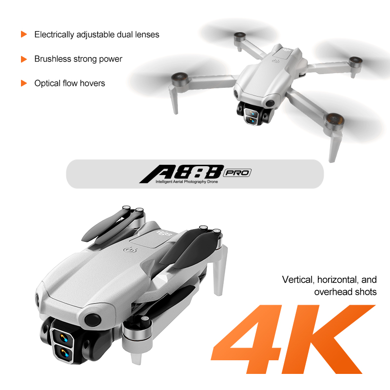 Drone Video Production - NIEUWE A888 PRO Mini Draagbare Drone
