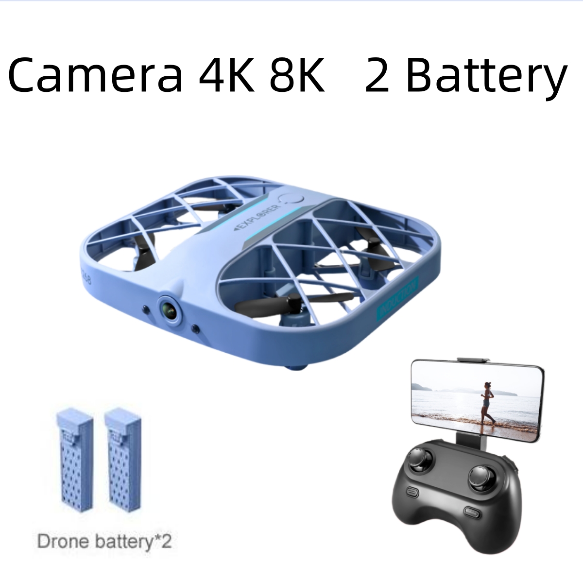 Drone Cinematic - JJRC H107 FPV RC Drone met