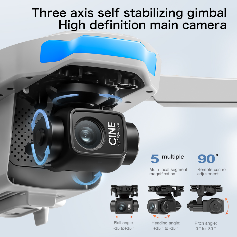 S-X1 MAX GPS-drone met 3-assig - Drone Photogrammetry recensie en prijs