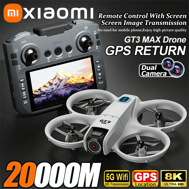 Xiaomi GT3 MAX GPS Drone 8K Ae - Drone Mapping recensie en prijs