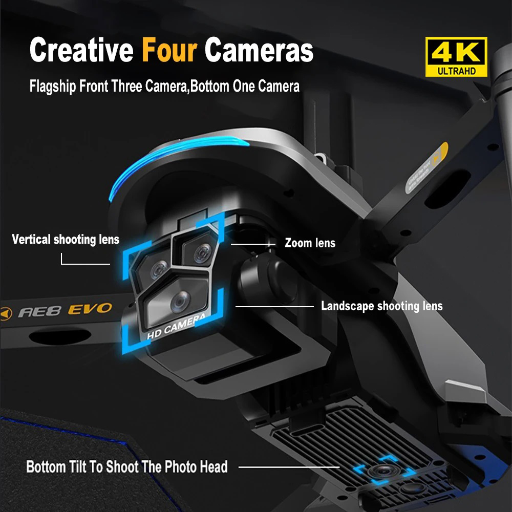 AE8 EVO Drone 4K Professioneel - Drone Mapping recensie en prijs