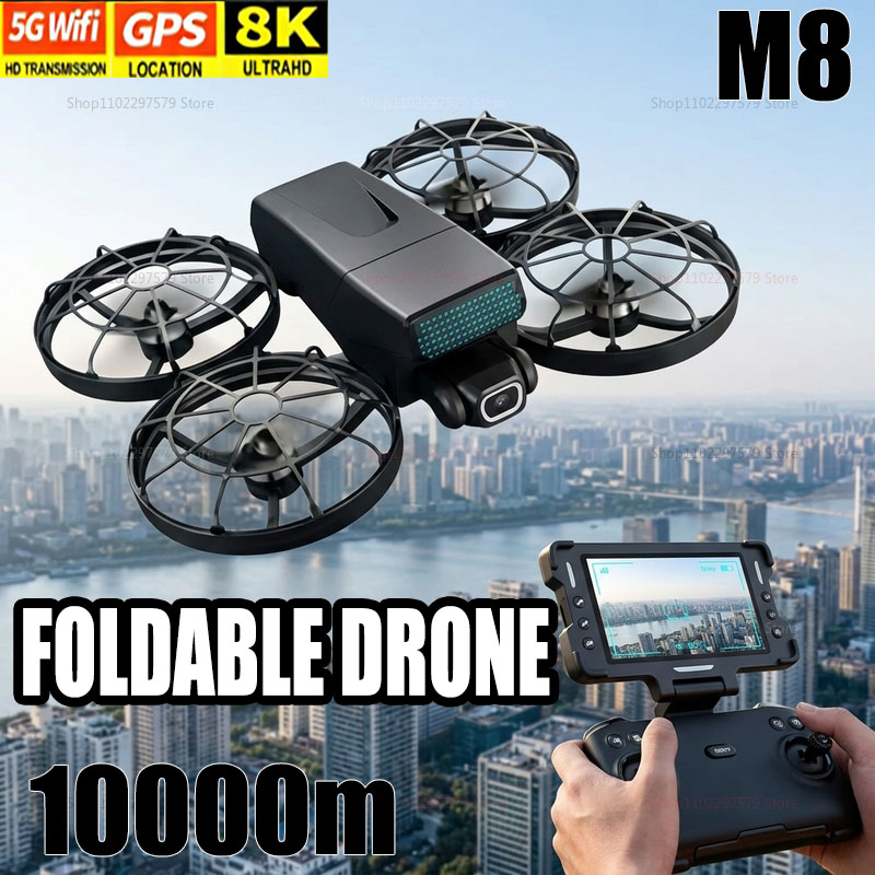 Nieuwe Drones M8 GPS 8K Profes - Drone Mapping recensie en prijs