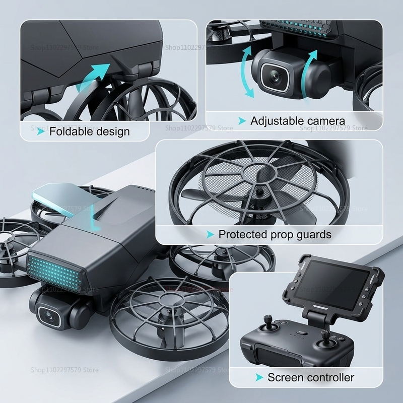Nieuwe Drones M8 GPS 8K Profes - Drone Mapping recensie en prijs